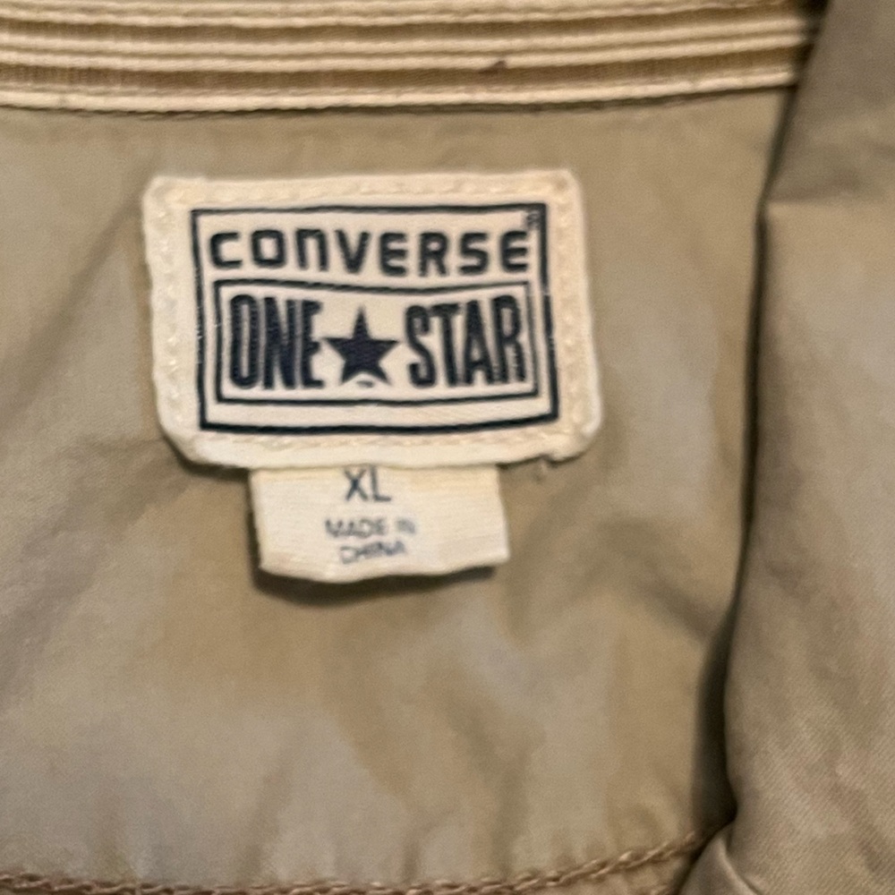 CONVERSE One Star 3/4th sleeve light weight utility style jacket vintage? - Picture 9 of 11